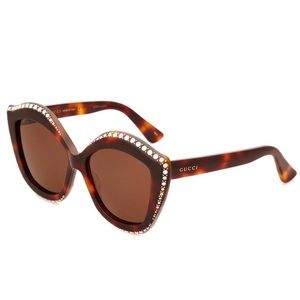 Gucci Limited 53mm crystal cat eye sunglasses